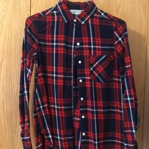 Like new red and navy Old Navy flannel